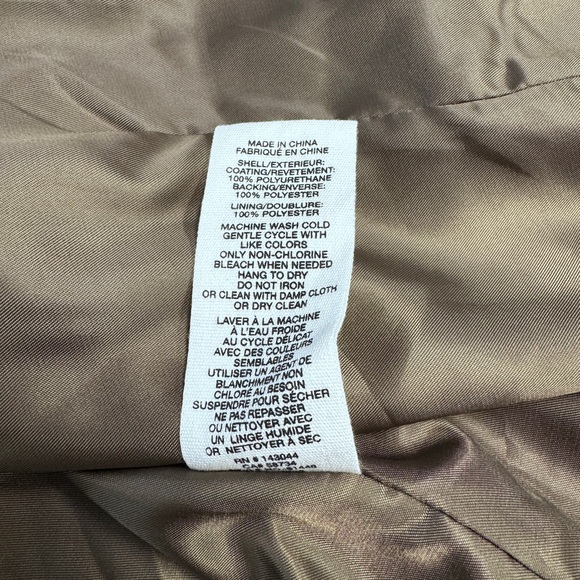 Avec Les Filles Anthropologie Faux Leather Cropped Jacket Size Large NWT - Picture 10 of 10